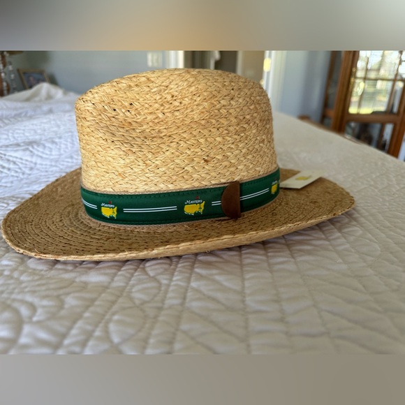 Masters Accessories Nwt Authentic Masters Golf Straw Hat Unisex Poshmark